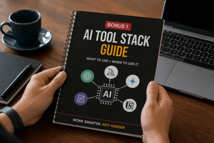 Free Bonus #1: AI Tool Stack Guide (What to use + when to use it)